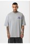 My Life Printed Oversize T-Shirt - Black - 2