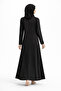 Women's Middle Age Patterned Mother's Combed Cotton Dress 4319 - 6
