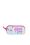 . Blush Effect Girl's Double Compartment Pen Holder