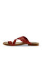 Coral Leather Women's Flip Flops 01Wu3418 - 4