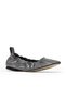 Bronze Shiny Leather Women's Flat Ballerinas 30Wa242231 - 2