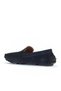 Navy Blue Suede Men's Casual Shoes 21Ma03 - 4