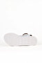 White Leather Women's Flat Sandals 01We3401 - 5