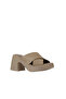 Mink Leather Women's Heels Slipper 01Wy12201 - 2