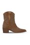 Tan Suede Women's Heeled Boots 39Wb1574