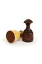 Handmade Boxwood Wooden Checkers Set 50mm Cream-Brown - 5
