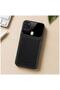 Samsung Galaxy A21S Compatible Case Lens Leather Case Black - 4