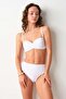 No Gossip Angela High Leg Bikini Single Bottom White 239203 - 2