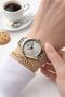 Steel Cord 30 Mt Water-Resistant Special Design Women Wrist Watch + Bracelet Vs.Blkt.0897 - 2