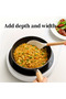 Uncoated Iron Frying Pan with Wooden Handle – Deep Cooking Wok for All Stove Types | Eco-Friendly - 5