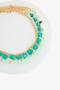 Marinefarbene Halskette - 2