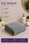 Premium Buttoned Towel Bonnet - 3