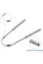 Stainless Steel Tongue Scraper, Portable Oral Cleaner with Storage Case - 2
