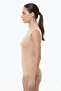 Naeema Cotton Women's 3-Pack Sleeveless Undershirt Set - 95% Premium Cotton Tank Top (White, Black, Nude) - 6