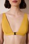 Amar Deep V Textured Multicolor Yellow Bikini Top - 5