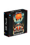 500 Piece Puzzle Retro Style Mountain View Red Vosvos # 265 - 2