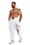 Loose Fit Cotton Dragon Gym Sweatpants Bgsm 1273 - 7