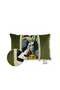 غطاء وسادة مزخرف بنمط طائر Psitta Tropical Bird مقاس 40 × 60 - 3