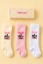 Pack of 3 Girls' & Kids' Cotton Patterned Tights - 2