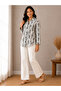 Libaslab Magnolia- Alluring Cotton tunic with front buttons - 2