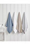 Chequer Cotton Bath Towel 80X150 cm Beige - 5