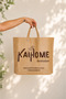 حقيبة قماش كرافت منفاخ ملون من KaiHome - 2