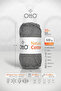 Natural Cotton • Dark Gray (6011) • 5-Pack × 100 Gr / 200 m • 2 mm • Cotton Thread • Punch, Amigurumi, Macrame - 2