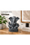 Lord Ganesha Decorative Idol Showpiece | Premium Polyresin Ganesh Statue for Home & Office Décor | Antique Grey Finish | 43 x 25 x 34 CM