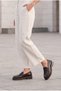Women's Loafer Daily Classic Shoes Casual Moccasin Fonle Brown - 2