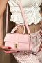 Martha Pink Matte Women's Shoulder and Shoulder Bag