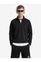 Long Sleeve Stand Collar Half Zipper Sports Sweatshirt - 2