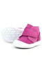 Yoohoo Genuine Leather Pink White Velcro Baby Girl Boots - 7