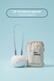 Bad Breath Eliminator Set-Pure Silk Floss+Tongue Cleaning Device+Spiral Tapered Tip Toothbrush - 3