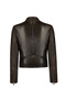 New York Women's Bronze Biker Leather Jacket 26Sgd5682R4 - 2