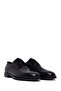 Men's Black Lace-Up Leather Casual Shoes 26Sfd621522 - 2