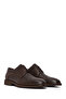 Men's Brown Lace-Up Leather Casual Shoes 26Sfd704114 - 2