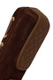 Women's Brown Suede Leather Loafer 26Pfd151110 - 8