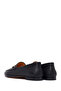 Women's Black Buckle Leather Loafer 26Pfd552618 - 6