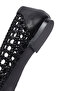 Women's Black Braided Ballerinas 25Sfd443729 - 8