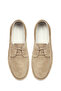 Men's Beige Lace-Up Suede Leather Casual Shoes 26Sfd681210 - 4