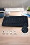 Bluetooth Kablosuz Klavye Mouse Seti TMK08 Siyah - 6