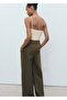 Blouse with Thin Straps - 4
