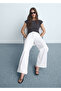 Catherin High Waisted Culotte Jean Pants - 7