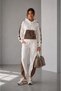 Women's Leopard Detail Winter Tracksuit Set