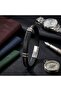 Black Leather and 316L Rope Steel Men's Bracelet 31684B19D2 - 3