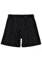 Polka Dot Shorts for Ages 2-5 - Black - 2
