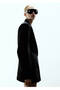 Wool Blend Blazer Style Dress