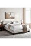 Lille Queen Bed 160x200 Cm - Beige