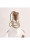 Maren Glass Decor Bottle 9x5x25cm - Clear - 2