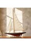 Hamlet Wooden Boat Decor 90x15x118cm - Brown